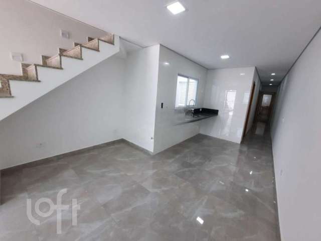 Casa em condomínio fechado com 4 quartos à venda na Rua Olímpia, --, Vila Camilópolis, Santo André por R$ 764.000