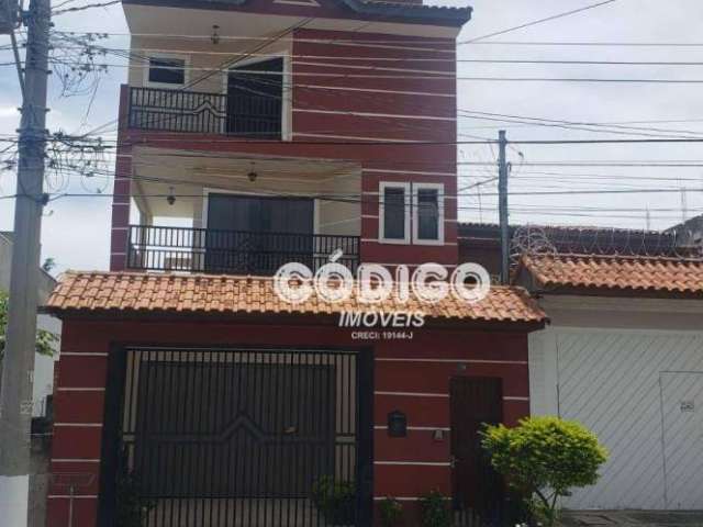 Sobrado com 3 dormitórios para alugar, 275 m² por R$ 4.100,00/mês - Parque Continental I - Guarulhos/SP