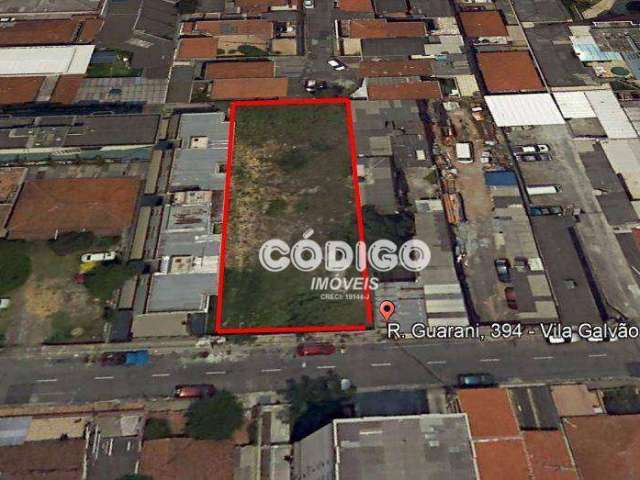 Terreno à venda, 1000 m² por R$ 3.000.000,00 - Vila Galvão - Guarulhos/SP