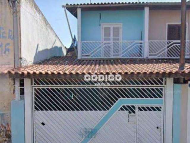 Sobrado com 2 dormitórios para alugar, 107 m² - Jardim Flor da Montanha - Guarulhos/SP