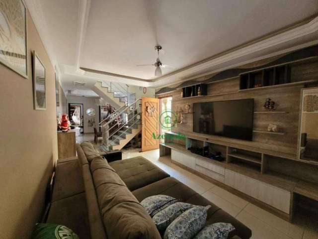 Sobrado com 3 dormitórios à venda, 170 m² por R$ 750.000,00 - Jardim Santa Bárbara - Guarulhos/SP