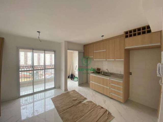 Apartamento com 2 dormitórios para alugar, 47 m² por R$ 3.500,00/mês - Jardim Flor da Montanha - Guarulhos/SP