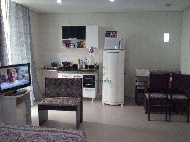 Studio com 1 dormitório para alugar, 40 m² por R$ 2.440,00/mês - Vila Augusta - Guarulhos/SP
