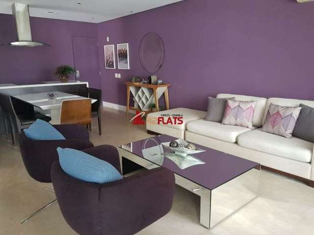 Flat com 1 quarto para alugar na Rua Diogo Jácome, 554, Vila Nova Conceição, São Paulo, 97 m2 por R$ 9.100