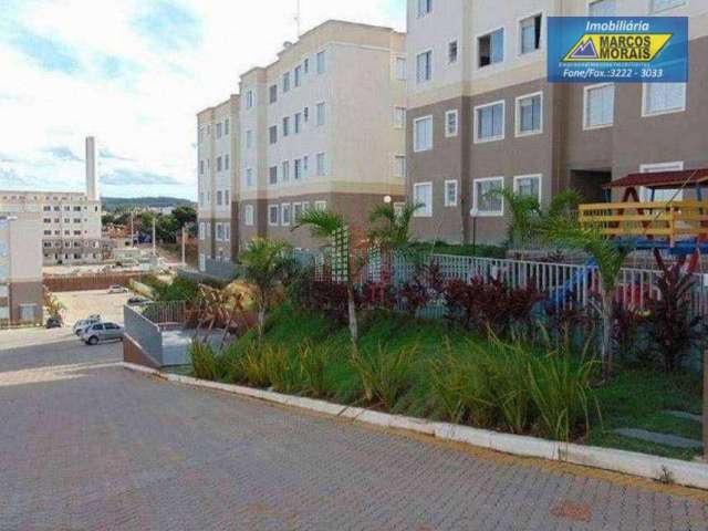 Apartamento com 2 dormitórios à venda, 53 m² por R$ 210.000 - Jardim Mirante dos Ovnis - Votorantim/SP