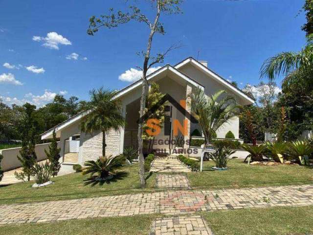 Sobrado com 4 dormitórios à venda, 600 m² por R$ 3.200.000,00 - Condomínio Reserva Ibirapitanga - Santa Isabel/SP