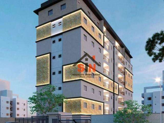 Apartamento com 2 dormitórios à venda, 59,77 m² por R$ 524.750 - Jordanópolis - Arujá/SP