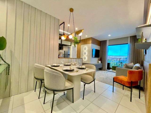 Apartamento com 2 dormitórios à venda, 51 m² por R$ 348.748,62 - Alagadiço Novo - Fortaleza/CE
