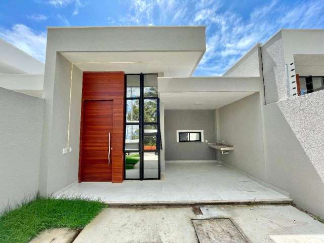 Casa com 2 dormitórios à venda, 84 m² por R$ 319.000,00 - Mangabeira - Eusébio/CE