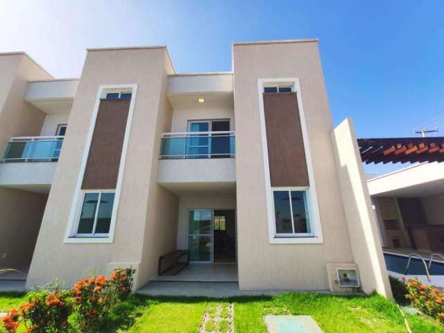 Casa com 3 dormitórios à venda, 97 m² por R$ 392.493,84 - Jacunda - Aquiraz/CE