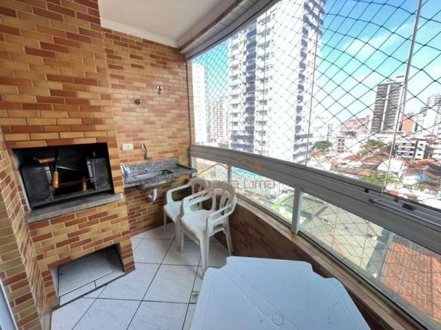 Apartamento com 2 dormitórios à venda, 75 m² por R$ 375.000 - Vila Assunção - Praia Grande/SP