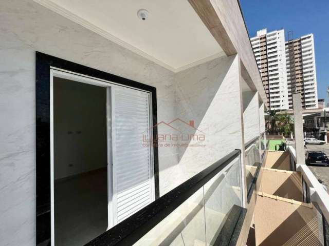 Casa com 2 dormitórios à venda por R$ 460.000,00 - Aviação - Praia Grande/SP
