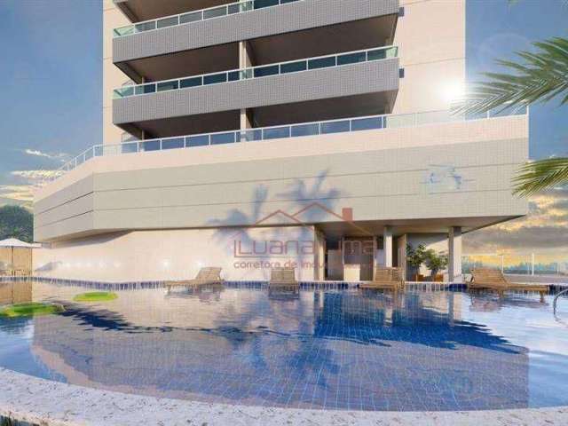 Apartamento com 2 dormitórios à venda, 76 m² por R$ 615.000,00 - Caiçara - Praia Grande/SP