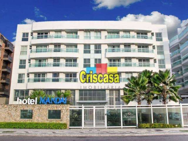 Apartamento com 1 dormitório à venda, 56 m² por R$ 750.000,00 - Braga - Cabo Frio/RJ
