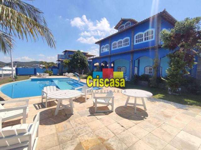 Casa com 10 dormitórios, 1106 m² - venda por R$ 5.500.000,00 ou aluguel por R$ 20.250,00/mês - Ogiva - Cabo Frio/RJ