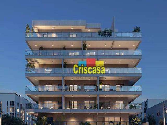 Apartamento com 2 dormitórios à venda, 109 m² por R$ 599.000 - Braga - Cabo Frio/RJ