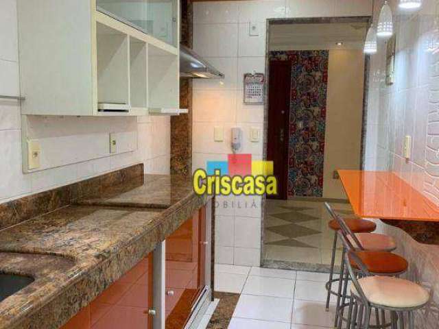 Apartamento com 2 dormitórios para alugar, 66 m² por R$ 3.287,00/mês - Parque Riviera - Cabo Frio/RJ