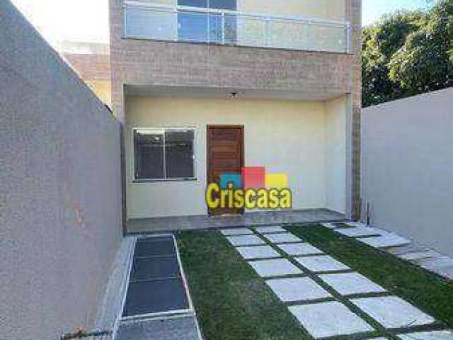 Casa com 3 dormitórios à venda, 78 m² por R$ 680.000,00 - Palmeiras - Cabo Frio/RJ