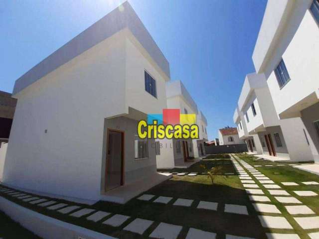 Casa com 2 dormitórios à venda, 75 m² por R$ 320.000,00 - Peró - Cabo Frio/RJ