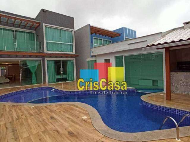 Casa com 5 dormitórios à venda, 535 m² por R$ 4.400.000,00 - Ogiva - Cabo Frio/RJ