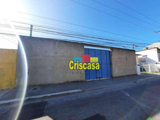 Galpão para alugar, 590 m² por R$ 12.000,00/mês - Palmeiras - Cabo Frio/RJ