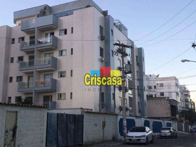 Apartamento com 2 dormitórios para alugar, 76 m² por R$ 2.422,63/mês - Braga - Cabo Frio/RJ