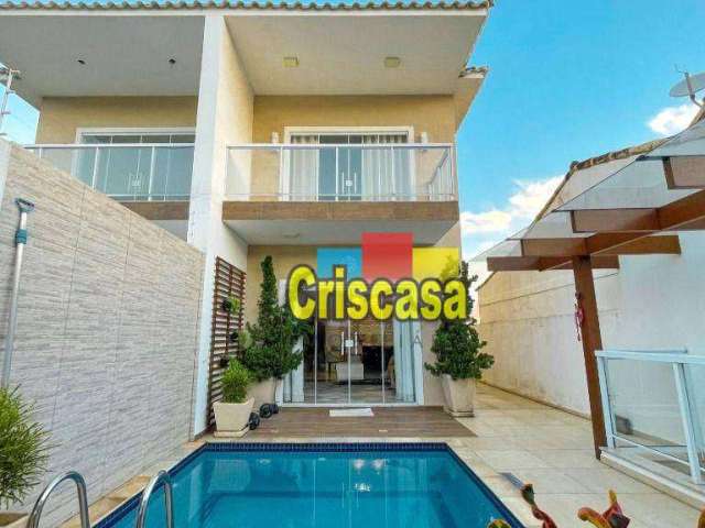 Casa com 4 dormitórios à venda, 120 m² por R$ 698.000,00 - Porto do Carro - Cabo Frio/RJ