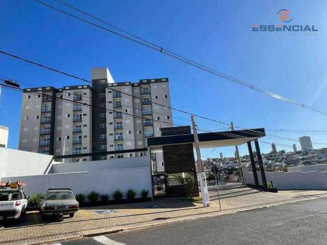 Apartamento com 2 dormitórios, 54 m² - venda por R$ 225.000,00 ou aluguel por R$ 1.300,00/mês - Centro - Botucatu/SP