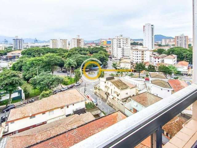 Apartamento à venda, 95 m² por R$ 510.000,00 - Ponta da Praia - Santos/SP