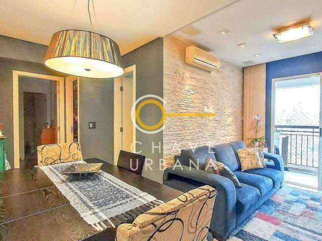 Apartamento com 2 dormitórios à venda, 62 m² por R$ 675.000,00 - Gonzaga - Santos/SP