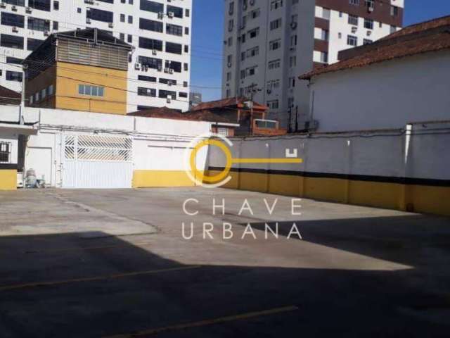 Terreno para alugar, 438 m² por R$ 7.380,01/mês - Aparecida - Santos/SP