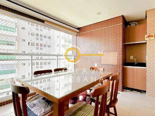 Apartamento com 3 dormitórios à venda, 88 m² por R$ 975.000,00 - Pompéia - Santos/SP