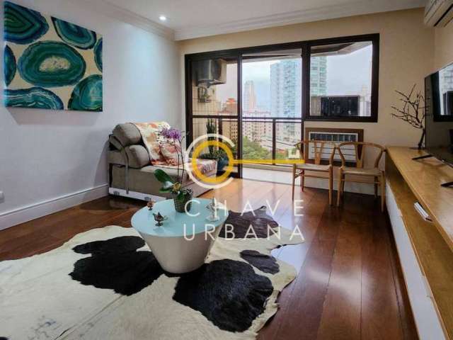 Apartamento com 3 dormitórios à venda, 136 m² por R$ 1.080.000,00 - Pompéia - Santos/SP
