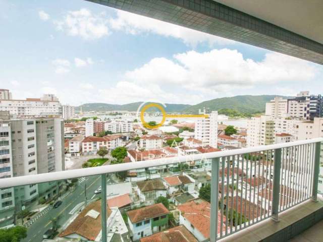 Apartamento com 2 suítes à venda, 119 m² por R$ 1.590.000 - Ponta da Praia - Santos/SP