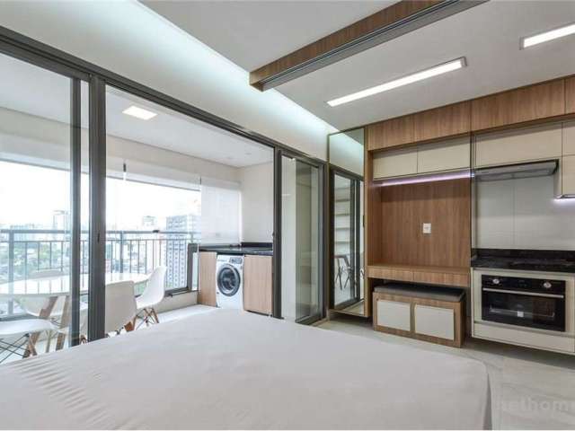 Apartamento com 1 quarto à venda na Avenida Rubem Berta, 851, Indianópolis, São Paulo, 35 m2 por R$ 770.000
