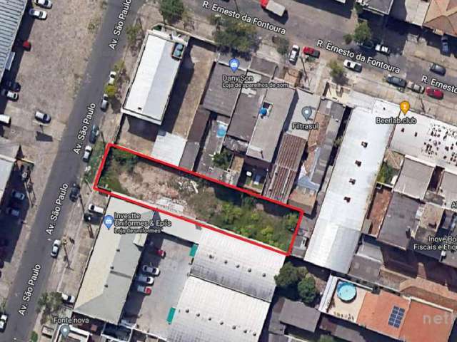 Terreno à venda na Avenida São Paulo, 528, São Geraldo, Porto Alegre, 570 m2 por R$ 1.100.000