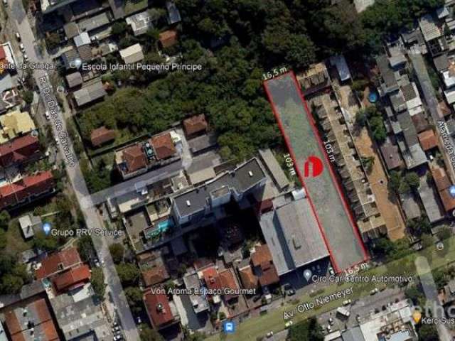 Terreno comercial à venda na Avenida Otto Niemeyer, 1236, Tristeza, Porto Alegre, 1699 m2 por R$ 2.000.000