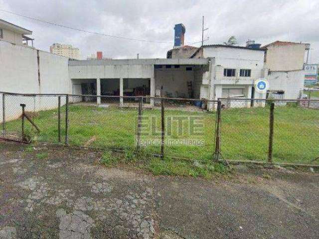 Terreno para alugar, 500 m² por R$ 18.000,00/mês - Casa Branca - Santo André/SP
