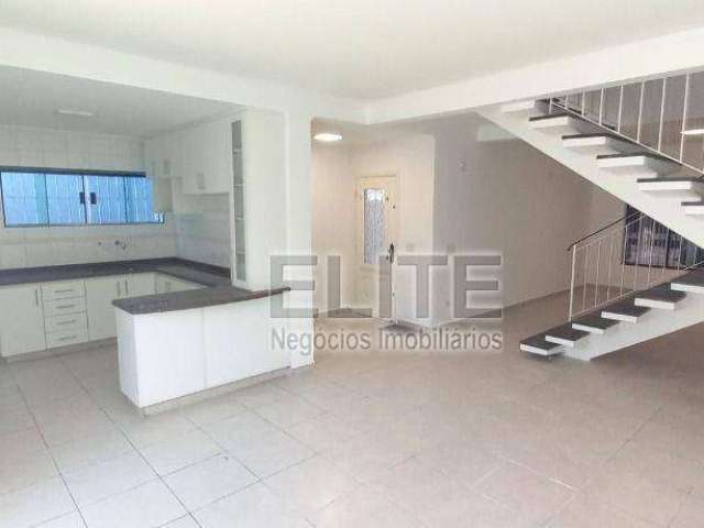 Sobrado com 3 dormitórios para alugar, 189 m² por R$ 4.895,62/mês - Casa Branca - Santo André/SP