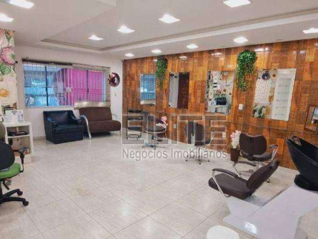 Salão para alugar, 254 m² por R$ 6.176,56/mês - Vila Guarani - Santo André/SP