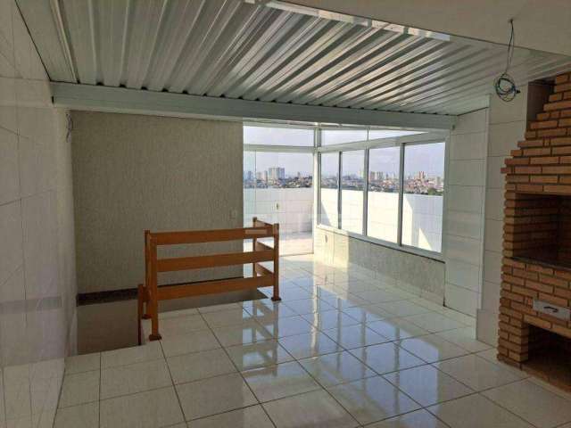 Apartamento Duplex com 2 dormitórios à venda, 132 m² por R$ 550.000,00 - Vila Valparaíso - Santo André/SP
