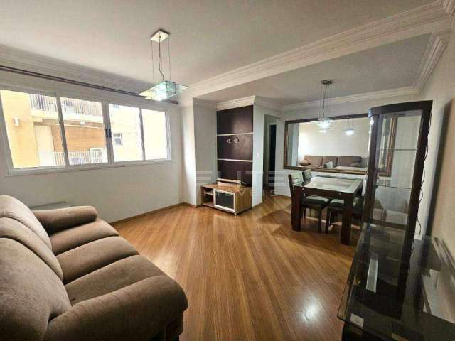 Apartamento com 2 dormitórios para alugar, 63 m² por R$ 3.729,11/mês - Jardim - Santo André/SP