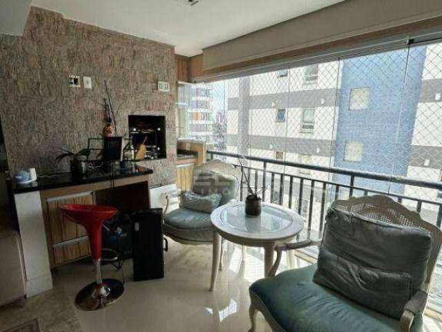 Apartamento com 3 dormitórios para alugar, 124 m² por R$ 6.940,00/mês - Jardim - Santo André/SP