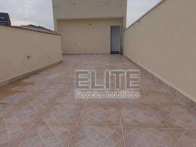 Cobertura à venda, 140 m² por R$ 440.000,00 - Vila Humaitá - Santo André/SP