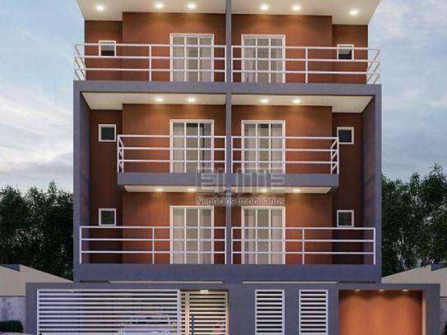 Apartamento com 2 dormitórios à venda, 50 m² por R$ 350.000,00 - Vila Alzira - Santo André/SP
