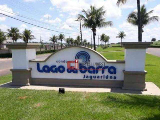 Terreno à venda, 554 m² por R$ 300.000 - Lago Da Barra - Jaguariúna/SP