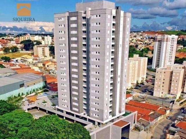 Edifício Zoncolan - Apartamento com 2 dormitórios à venda, 60 m² por R$ 371.000 - Jardim Piratininga - Sorocaba/SP