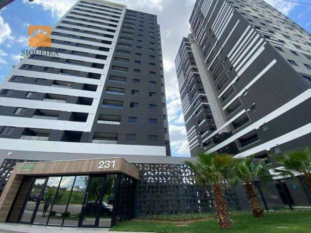 Condomínio Connect Planeta - Apartamento com 1 dormitório para alugar, 46 m² por R$ 3.113/mês - Alto da Boa Vista - Sorocaba/SP