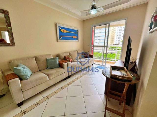 Apartamento para alugar, 81 m² por R$ 4.500,00/mês - Praia das Pitangueiras - Guarujá/SP