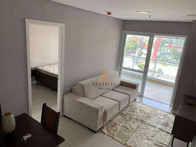 Flat com 1 dormitório para alugar, 42 m² por R$ 3.053,00/mês - Centro - São Bernardo do Campo/SP
